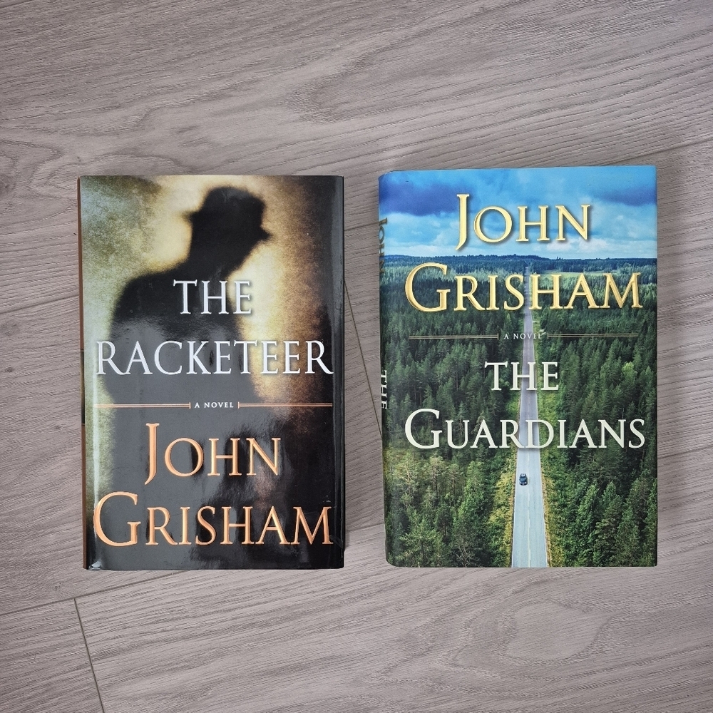 Two John Grisham Books: The Racketeer & The Guardians
